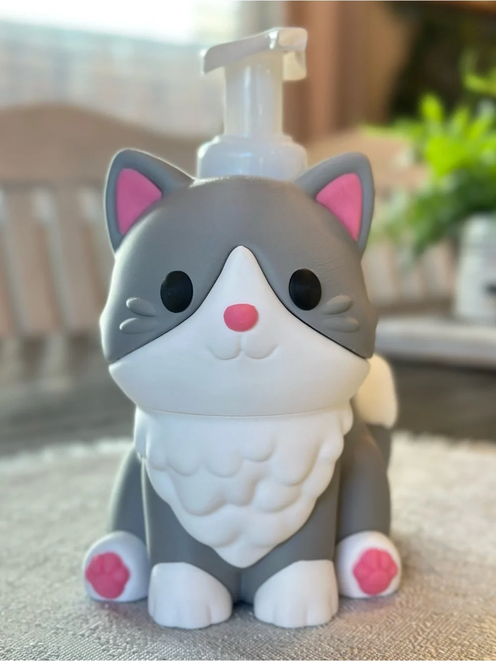 Cat Kitten Foaming Soap Holder for Bath and Body Works